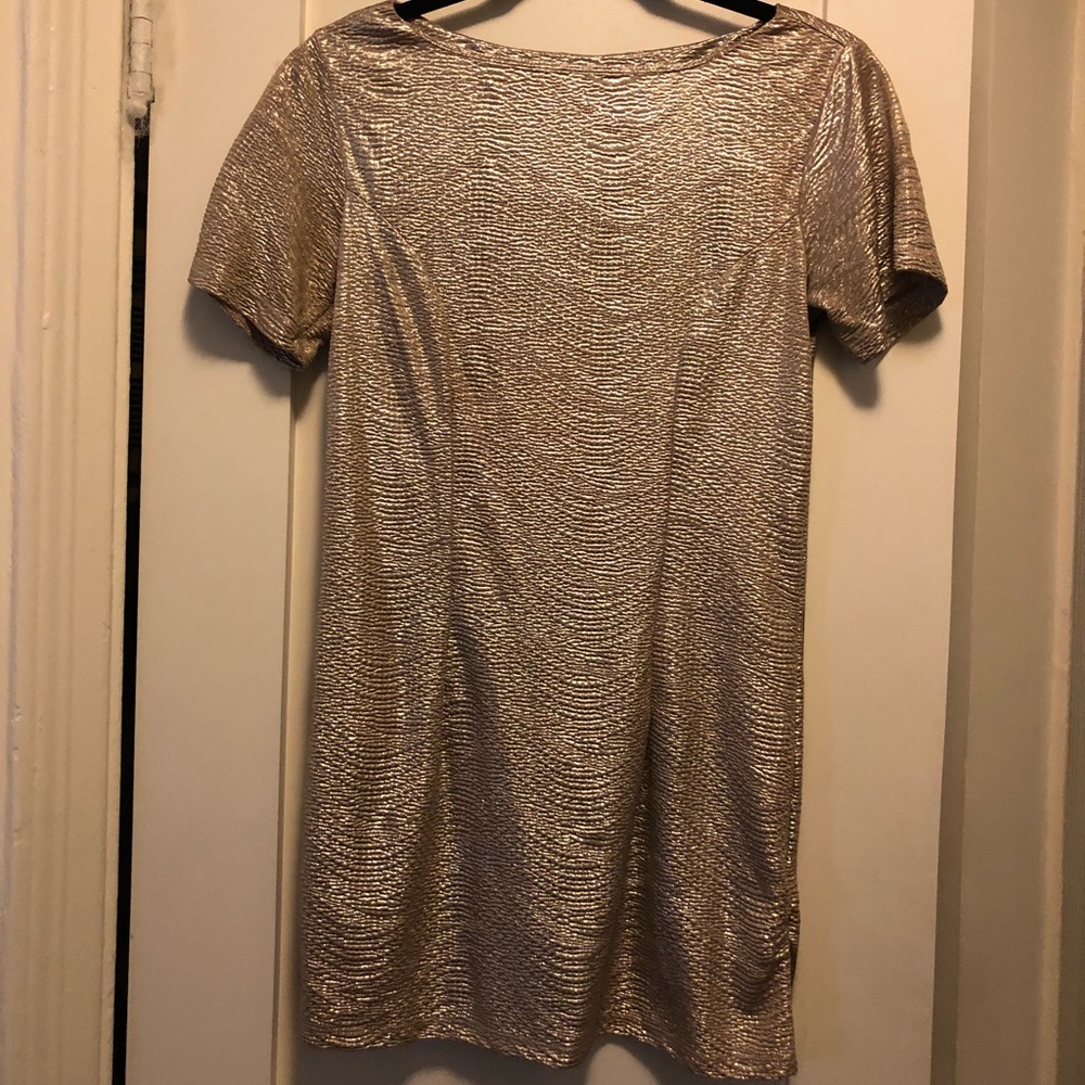 Top Shop Shimmer Tunic Dress